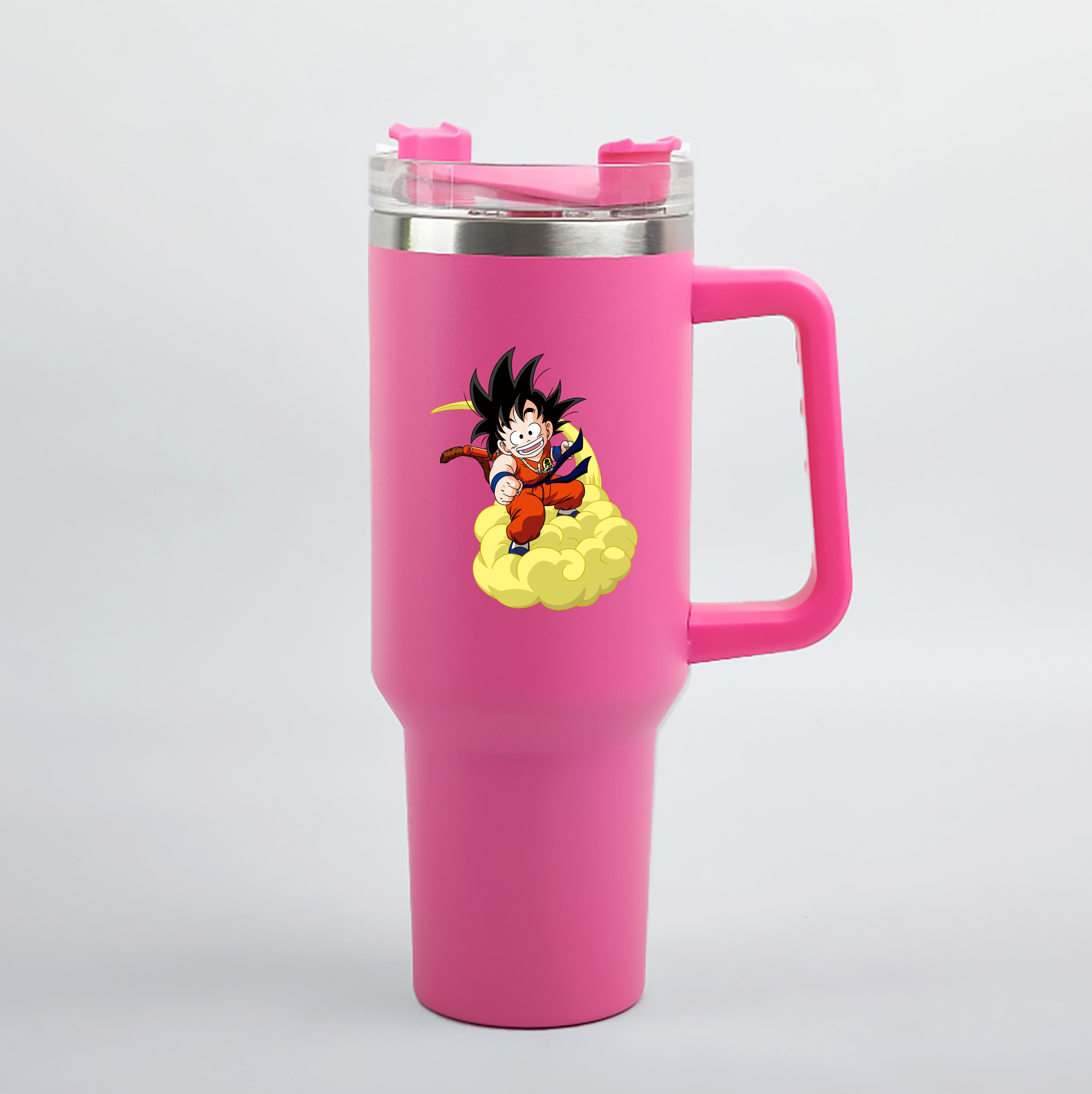（画像用） ドラゴンボール 孫悟空（そん ごくう）Son Goku カカロット DRAGON BALL Kakarotto 1200mL車用タンブラー（カラープリント）